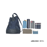[Rich French]<br>one shoulder backpack<br>color: navy