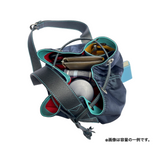[Rich French]<br>one shoulder backpack<br>color: black