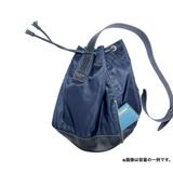 [Rich French]<br>one shoulder backpack<br>color: black
