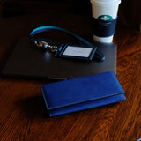 [Indigo dyeing] <br>Sasamachi long wallet<br>[Made to order]