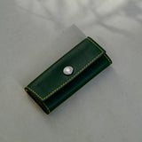 [Yamato] <br>triple key case<br>color: tartan green<br>[Made to order]