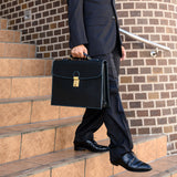 [French calf] <br>2 knob kabuse bag<br>color: navy<br>[Made to order]