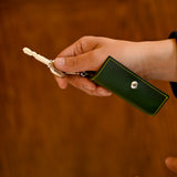 [Yamato] <br>triple key case<br>color: tartan green<br>[Made to order]