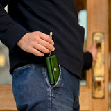 [Yamato] <br>triple key case<br>color: tartan green<br>[Made to order]