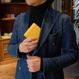 [French calf]<br>international wallet<br>color: yellow<br>[Made to order]