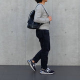 [Rich French]<br>one shoulder backpack<br>color: navy