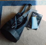 [Rich French]<br>one shoulder backpack<br>color: navy