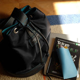[Rich French]<br>one shoulder backpack<br>color: navy