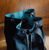 [Rich French]<br>one shoulder backpack<br>color: navy