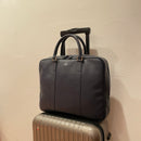 [Sastenash link leather] <br>Briefcase<br>color: Navy