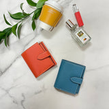 [French calf]<br>hookup wallet<br>color: orange
