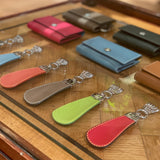 [French calf] <br>shoehorn<br>color: black