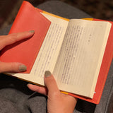 [French calf] <br>book cover<br>color: orange