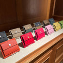 [French calf] <br>Mini -snap wallet<br>color: Orange