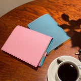 [French calf] <br>book cover<br>color: Jean blue