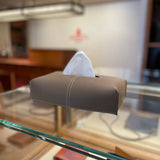 [French calf] <br>box tissue cover<br>color: taupe