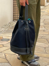 [Rich French]<br>one shoulder backpack<br>color: navy