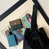 [Rich French]<br>one shoulder backpack<br>color: black