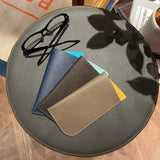 [French calf] <br>glasses case<br>color: black