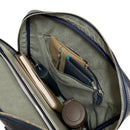 [Sastenash link leather] <br>Briefcase<br>color: Navy