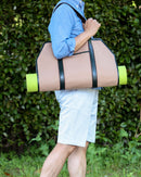 [canvas]<br>Wrap bag<br>color: Brown