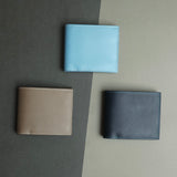 [French calf]<br>international wallet<br>color: taupe