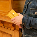 [Yamato] <br>Mini -snap wallet<br>color: Yellow